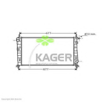 Radiator racire motor