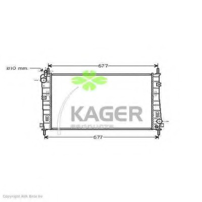 Radiator racire motor