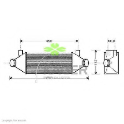 Intercooler compresor