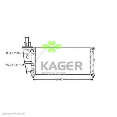 Radiator racire motor