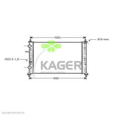 Radiator racire motor