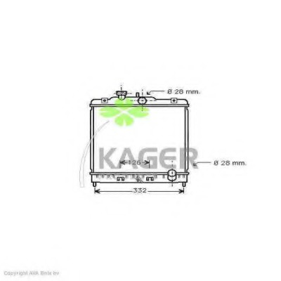 Radiator racire motor