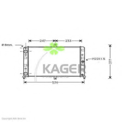 Radiator racire motor