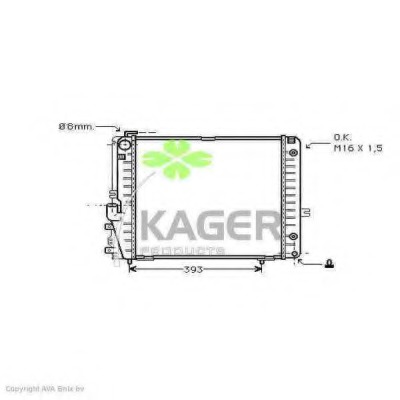 Radiator racire motor