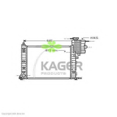 Radiator racire motor