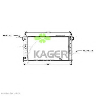 Radiator racire motor