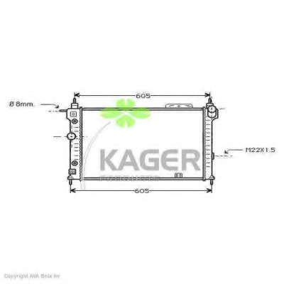 Radiator racire motor