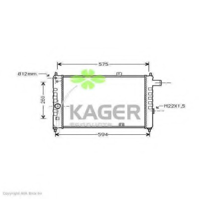 Radiator racire motor