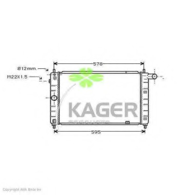 Radiator racire motor