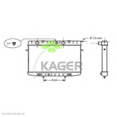 Radiator racire motor