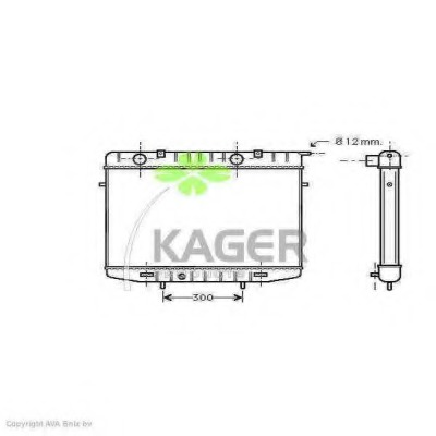 Radiator racire motor