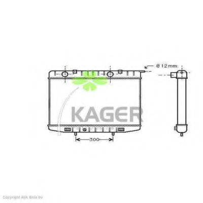 Radiator racire motor