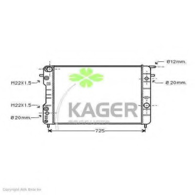 Radiator racire motor