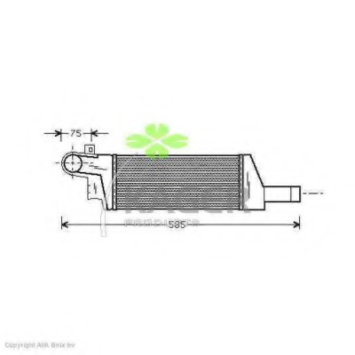 Intercooler compresor