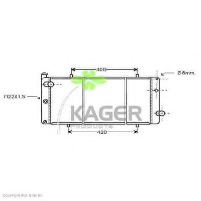 Radiator racire motor