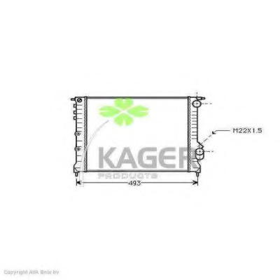 Radiator racire motor