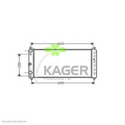 Radiator racire motor