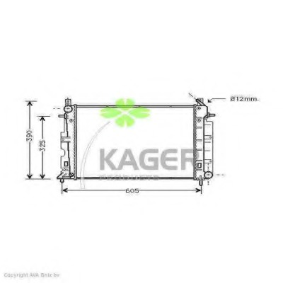 Radiator racire motor