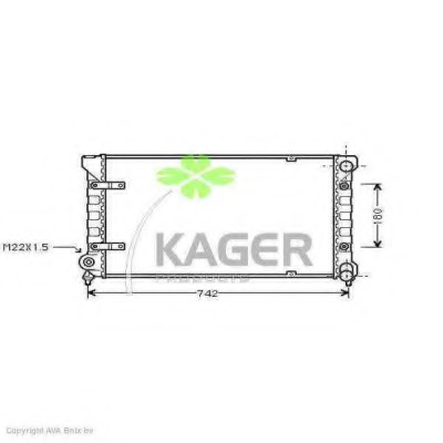 Radiator racire motor