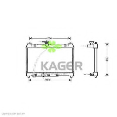 Radiator racire motor