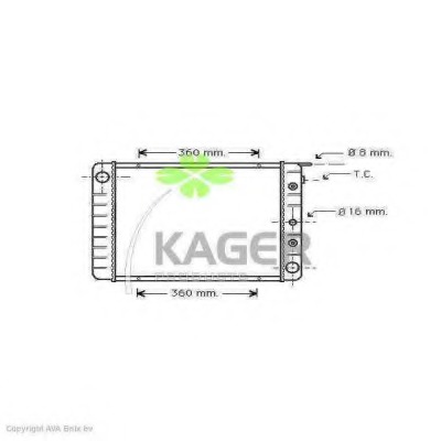 Radiator racire motor