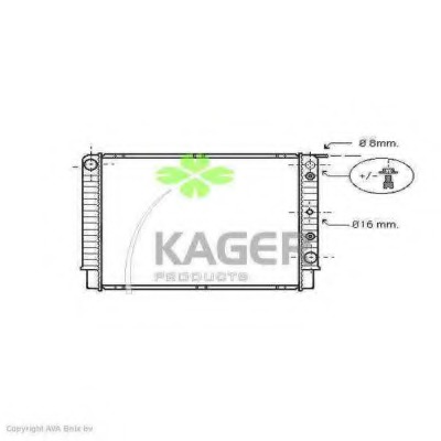 Radiator racire motor