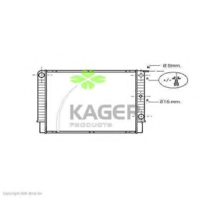 Radiator racire motor