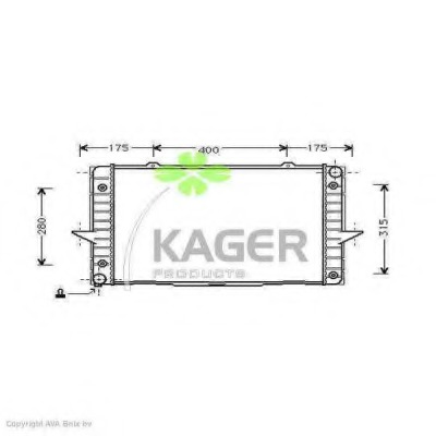 Radiator racire motor