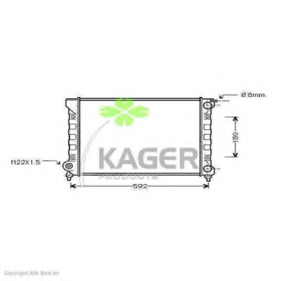 Radiator racire motor