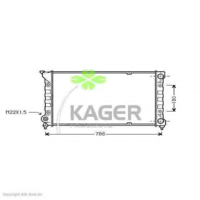 Radiator racire motor