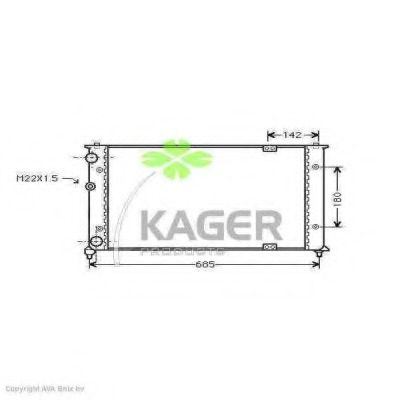 Radiator racire motor