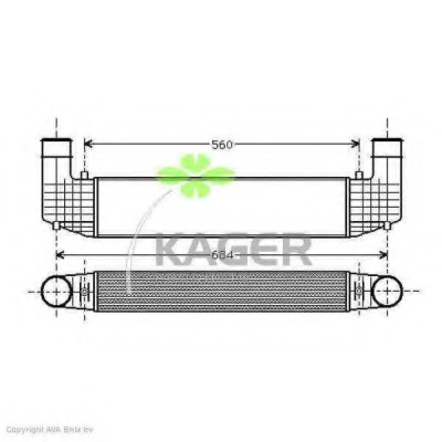 Intercooler compresor