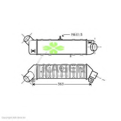 Intercooler compresor