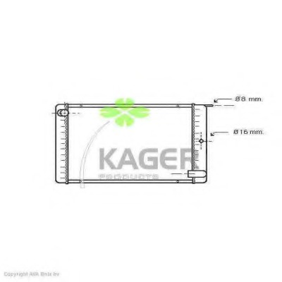 Radiator racire motor