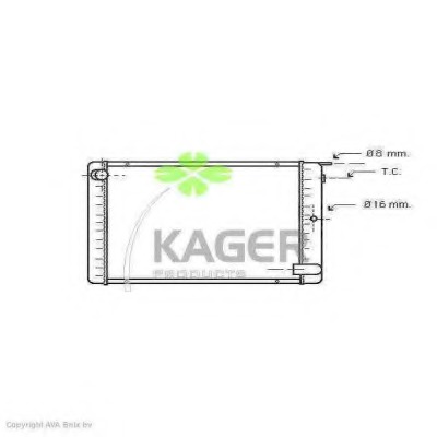 Radiator racire motor