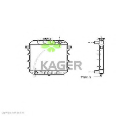 Radiator racire motor