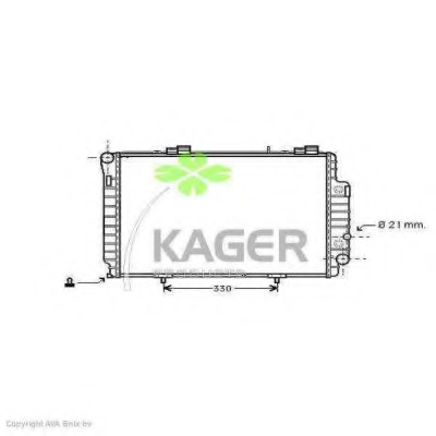 Radiator racire motor