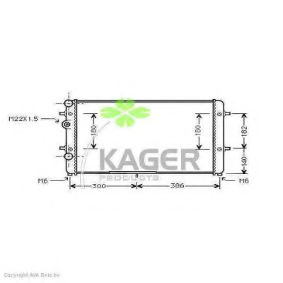 Radiator racire motor