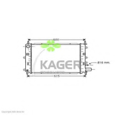 Radiator racire motor