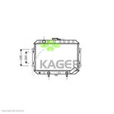 Radiator racire motor