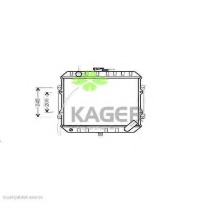 Radiator racire motor