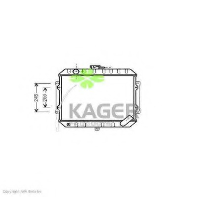 Radiator racire motor