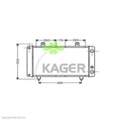 Radiator racire motor