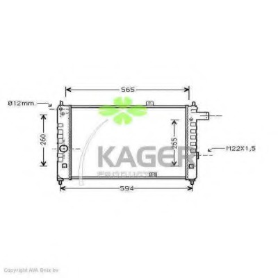 Radiator racire motor