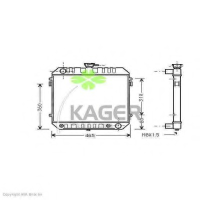 Radiator racire motor