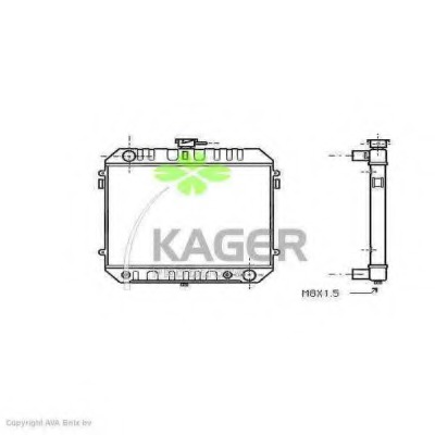 Radiator racire motor