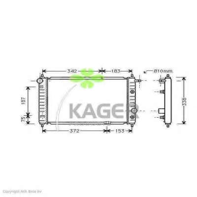 Radiator racire motor