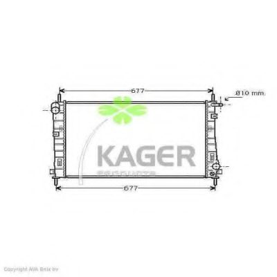 Radiator racire motor