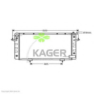 Radiator racire motor