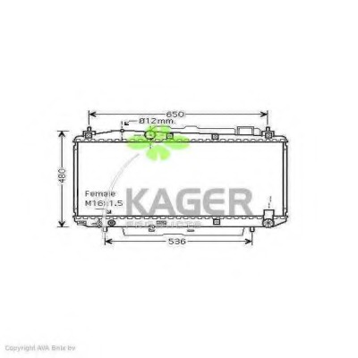 Radiator racire motor